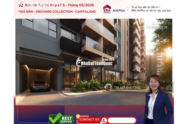 Orchard Collection - bán căn 4PN - diện tích lớn 170m2 - ko theo phần đông - Khan hiếm thể hiện Vị thế